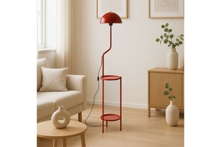 Candeeiro tripé - Vermelho - 40 W