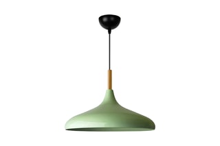 Candeeiro suspenso - Verde-água - 40 W