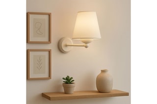 Aplique de parede - Branco - 40 W