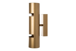 Wandlamp Luxora - Goudkleurig - 2 x 40 W