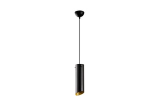 Candeeiro suspenso Sivani Preto e amarelo