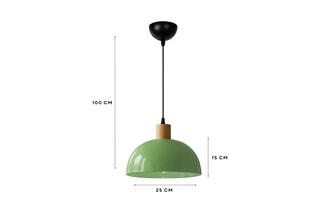 Candeeiro suspenso - Verde claro - 40 W