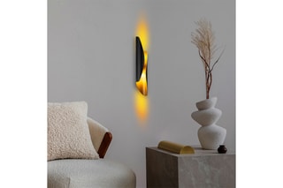 Aplique de parede Flare - Preto - 10 W
