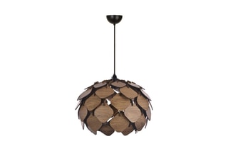 Candeeiro suspenso UAV011 - Castanho-escuro - 60 W