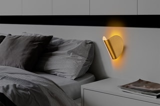 Ledwandlamp Heybe - Goudkleurig - 1 W