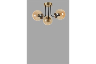 Hanglamp - Zwart - 3 x 40 - 60 W