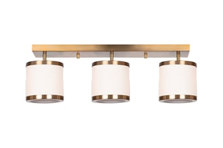 Candeeiro de teto Way - Dourado - 3 x 40 W 