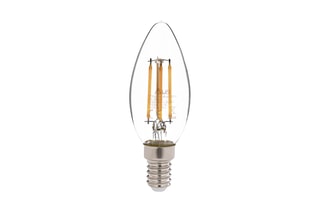 Lâmpada LED - Amarelo - 4 W - E14