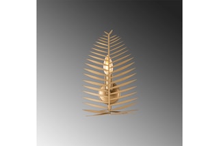 Aplique de parede Leaf - Dourado - 40 W