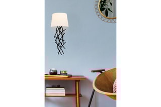 Wandlamp Asaf Wit en Zwart