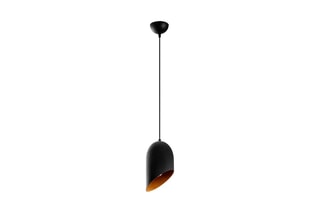 Candeeiro suspenso Kesik  Preto