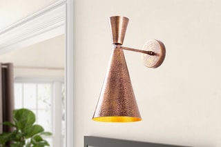 Wandlamp Berceste Goudkleurig