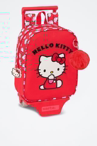Rugtas met wieltjes Hello Kitty Sanrio - Rood