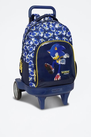 Rugtas met Wieltjes Sonic The Hedgehog - Marineblauw