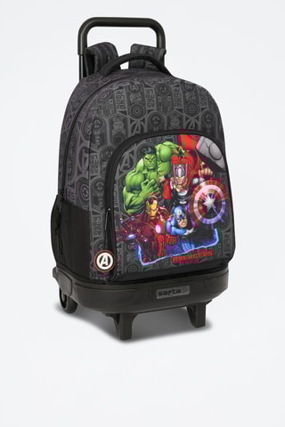 Rugtas met Wieltjes Avengers Marvel - Zwart