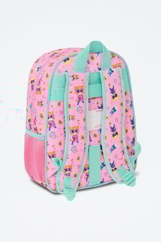 Rugtas SuperKitties - Roze en Turquoise
