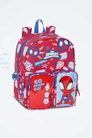 Rugtas Spidey en Vrienden Marvel - Rood en Koningsblauw