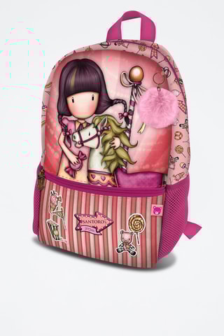 Rugtas Santoro’s Carousel Zalmkleurig en Roze