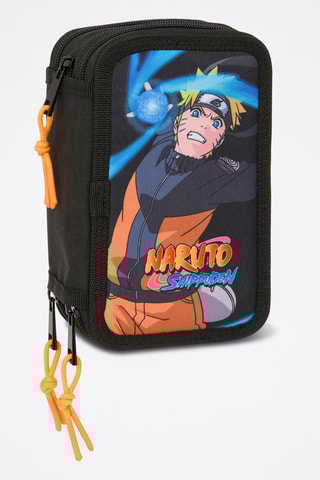 Gevuld Etui Naruto Naruto Shippuden - 37-delig - Zwart
