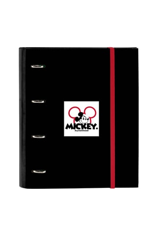 Ringmap Mickey Disney Zwart - 27 x 32 x 3,5 cm