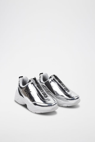 Platform Sneakers - Zilverkleurig - DKNY 