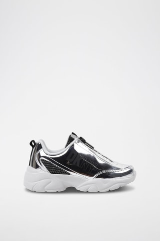 Platform Sneakers - Zilverkleurig - DKNY 