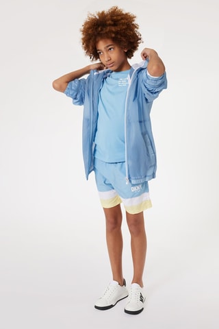 Windjack met capuchon - Blauw - DKNY