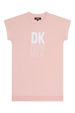 Biologisch Katoenen Jurk - Roze - DKNY