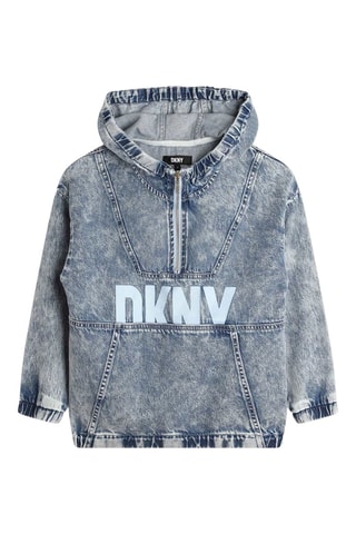 Jack met Capuchon - Blauw - DKNY