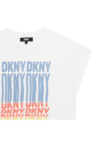 T-shirt - Wit - DKNY