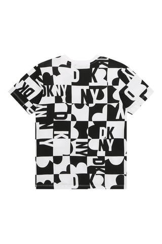 T-shirt - Zwart en Wit - DKNY