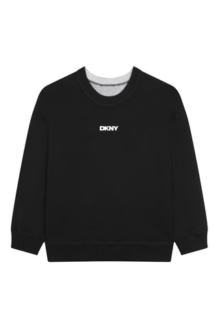 Dubbelzijdige Sweater - Gemêleerd Grijs - DKNY