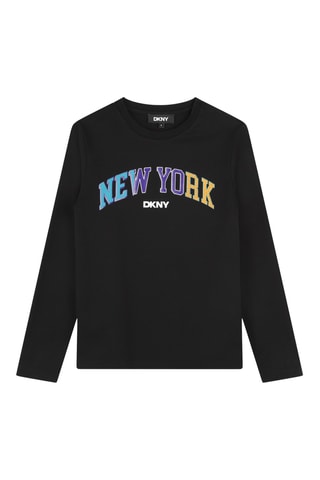 T-shirt - Zwart - DKNY
