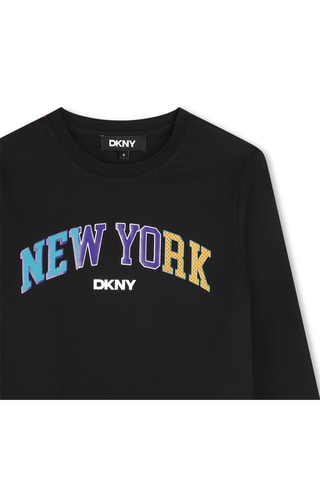 T-shirt - Zwart - DKNY