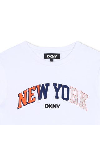 T-shirt - Wit - DKNY