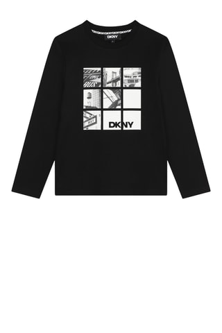 T-shirt - Zwart - DKNY
