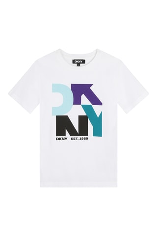 T-shirt - Wit - DKNY