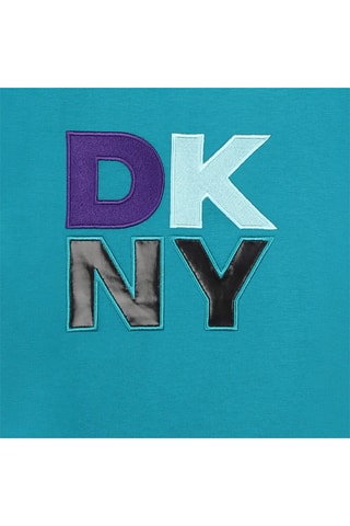 T-shirt - Turquoise - DKNY
