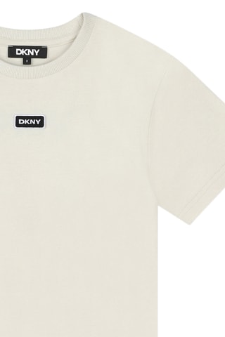 T-shirt - Gebroken Wit - DKNY
