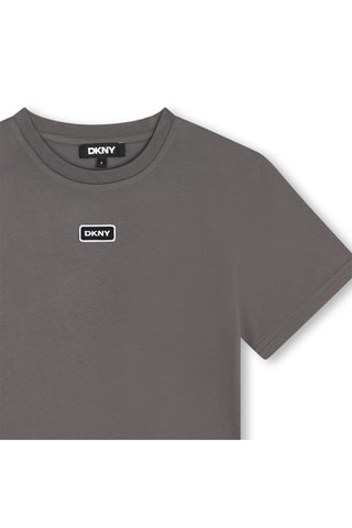 T-shirt - Donkergrijs - DKNY