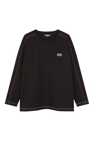 T-shirt - Zwart - DKNY