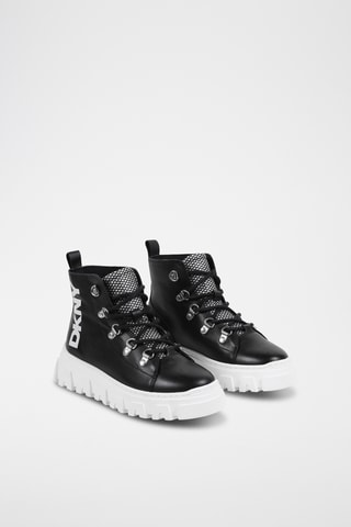 Leren Enkellaarzen - Zwart - DKNY