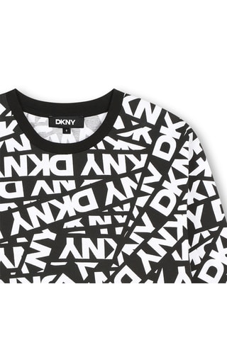 T-shirt - Zwart - DKNY