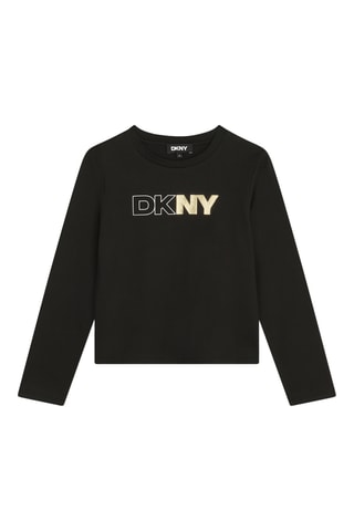T-shirt - Zwart - DKNY