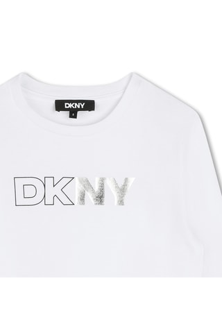 T-shirt - Wit - DKNY