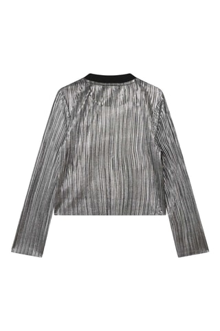 T-shirt - Zilverkleurig - DKNY