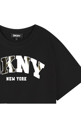 T-shirt - Zwart - DKNY