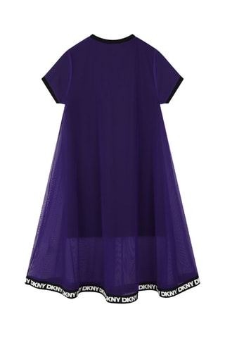 2 Jurken - Zwart en Paars - DKNY