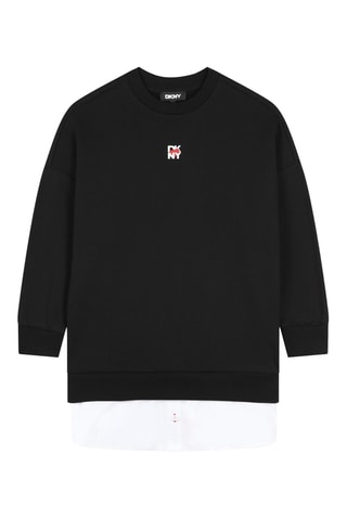 Jurk Trompe-l'œil - Zwart - DKNY