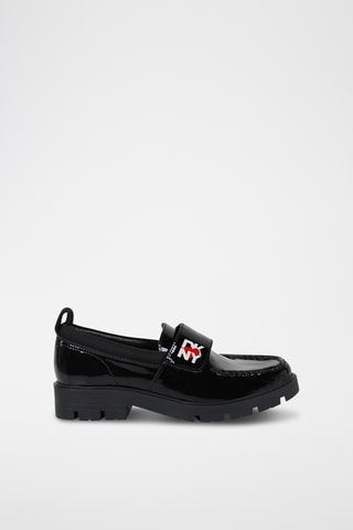 Lakleren Mocassins met Hak - Zwart - DKNY